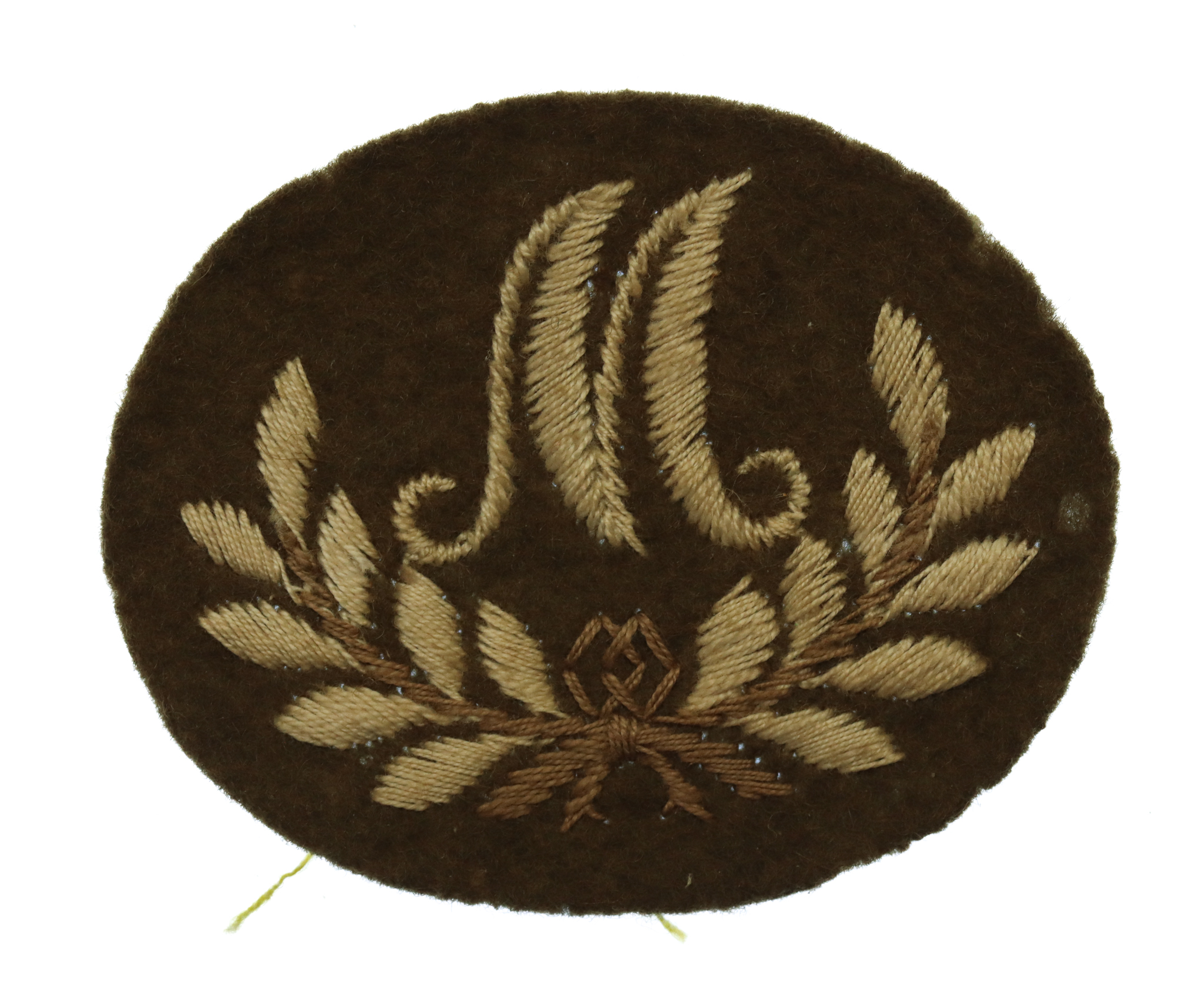 British Army Mortarman (M) Cloth Proficiency Arm Badge