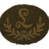 British Army Gun Layer (L) Cloth Proficiency Arm Badge 