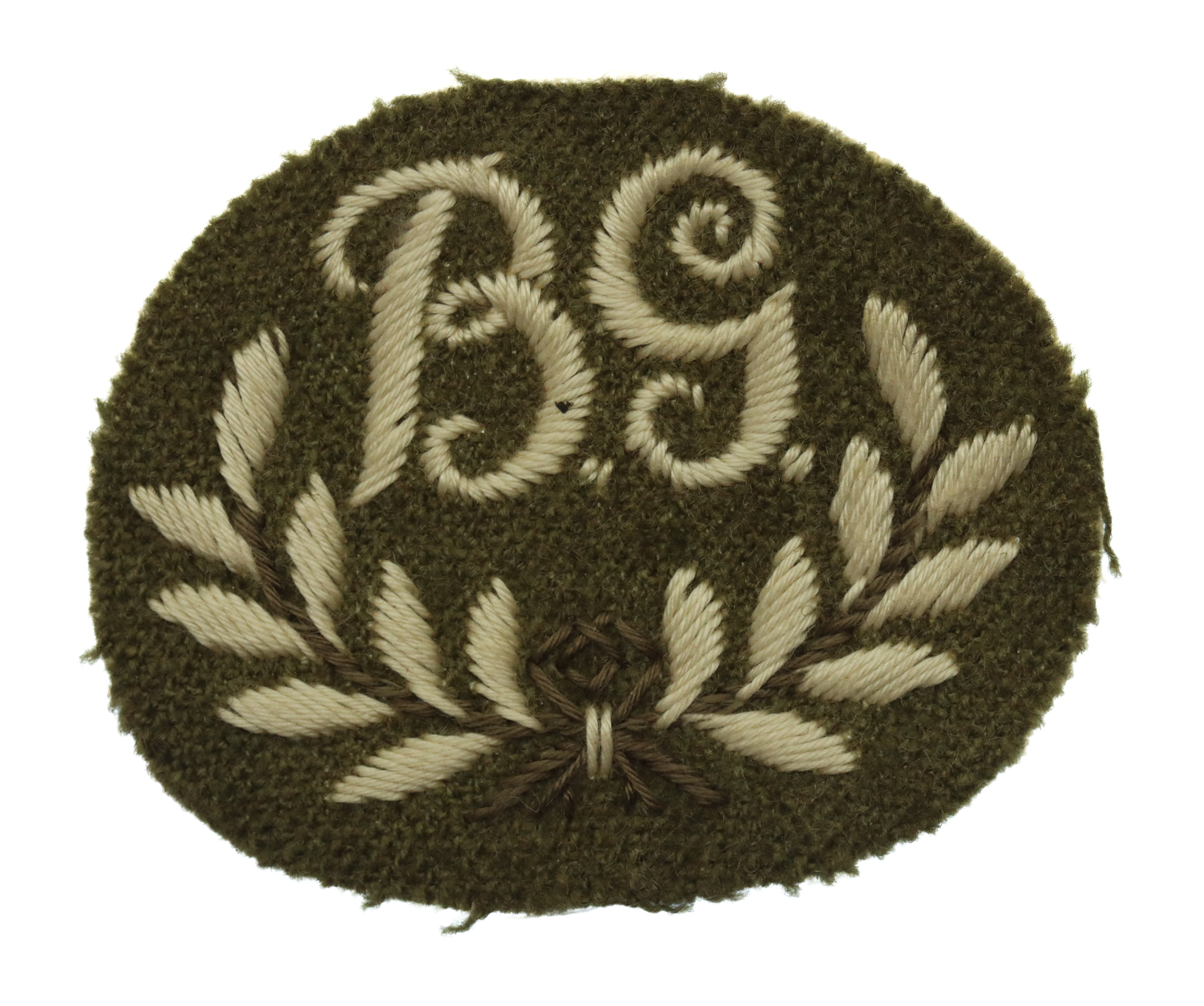 British Army Bren Gunner (B.G.) Cloth Proficiency Arm Badge 