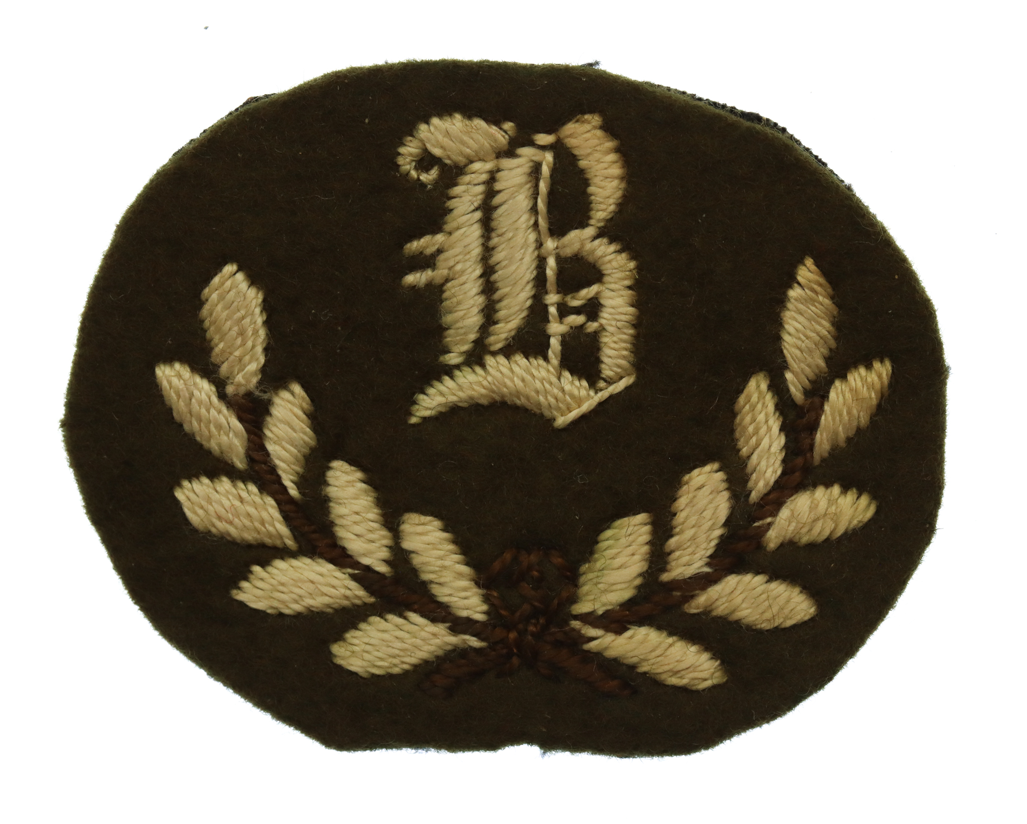 British Army 'B' Class Tradesman Cloth Arm Badge