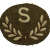 British Army Surveyor (S) Cloth Proficiency Arm Badge