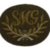 British Army Sten Machine Gun Marksman (SMG) Cloth Proficiency Arm Badge