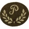 British Army Plotter (P) (Royal Artillery & ATS) Cloth Proficiency Arm Badge