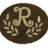 British Army Range Taker (R) Cloth Proficiency Arm Badge