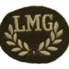 British Army Light Machine Gunner (L.M.G.) Cloth Proficiency Arm Badge