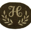 British Army Height Takers (H) Cloth Proficiency Arm Badge