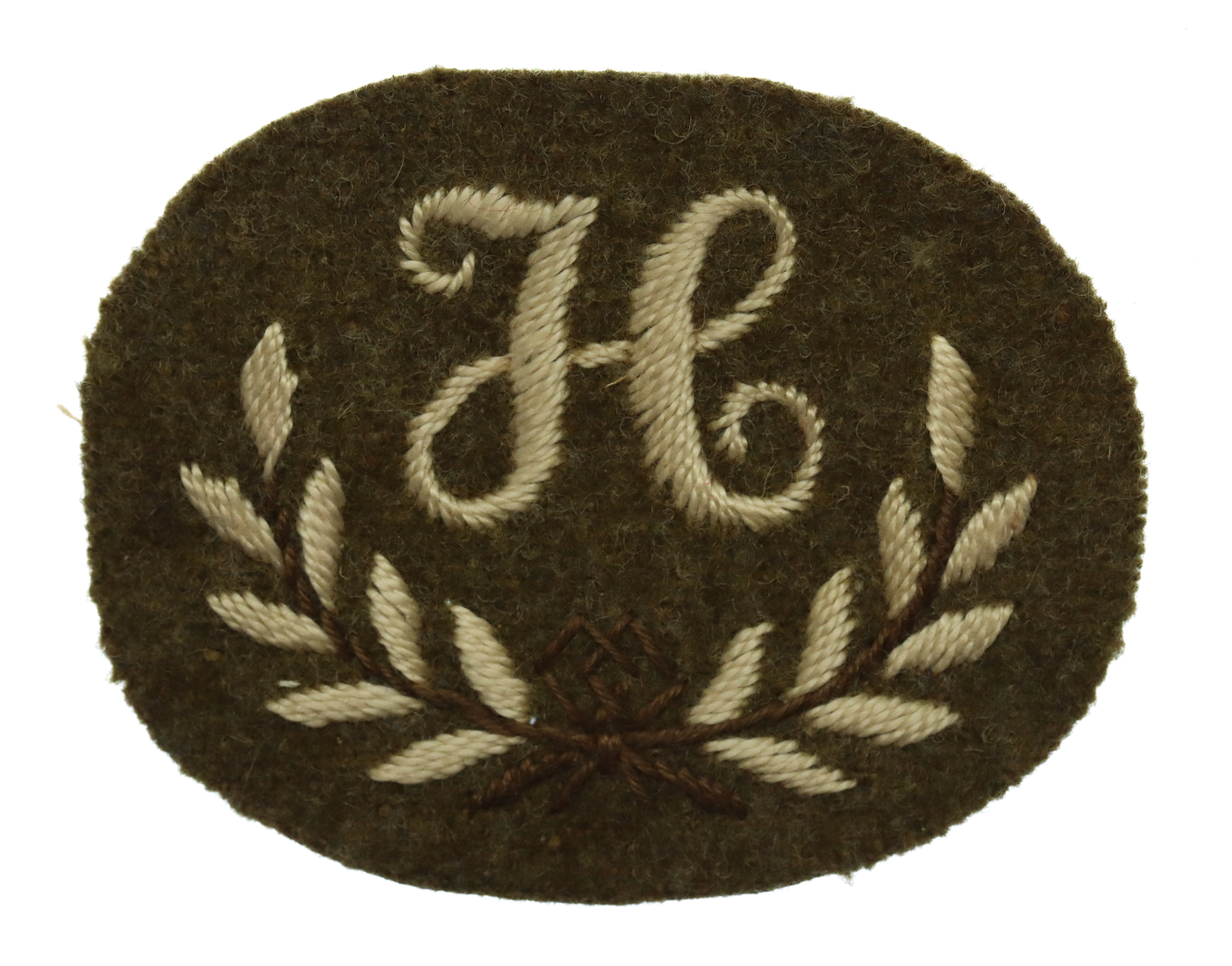 British Army Height Takers (H) Cloth Proficiency Arm Badge
