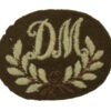 British Army Driver Mechanic (DM) Cloth Proficiency Arm Badge