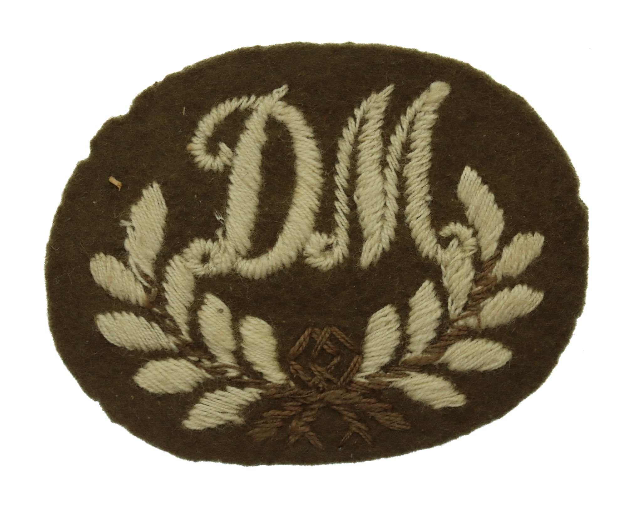 British Army Driver Mechanic (DM) Cloth Proficiency Arm Badge