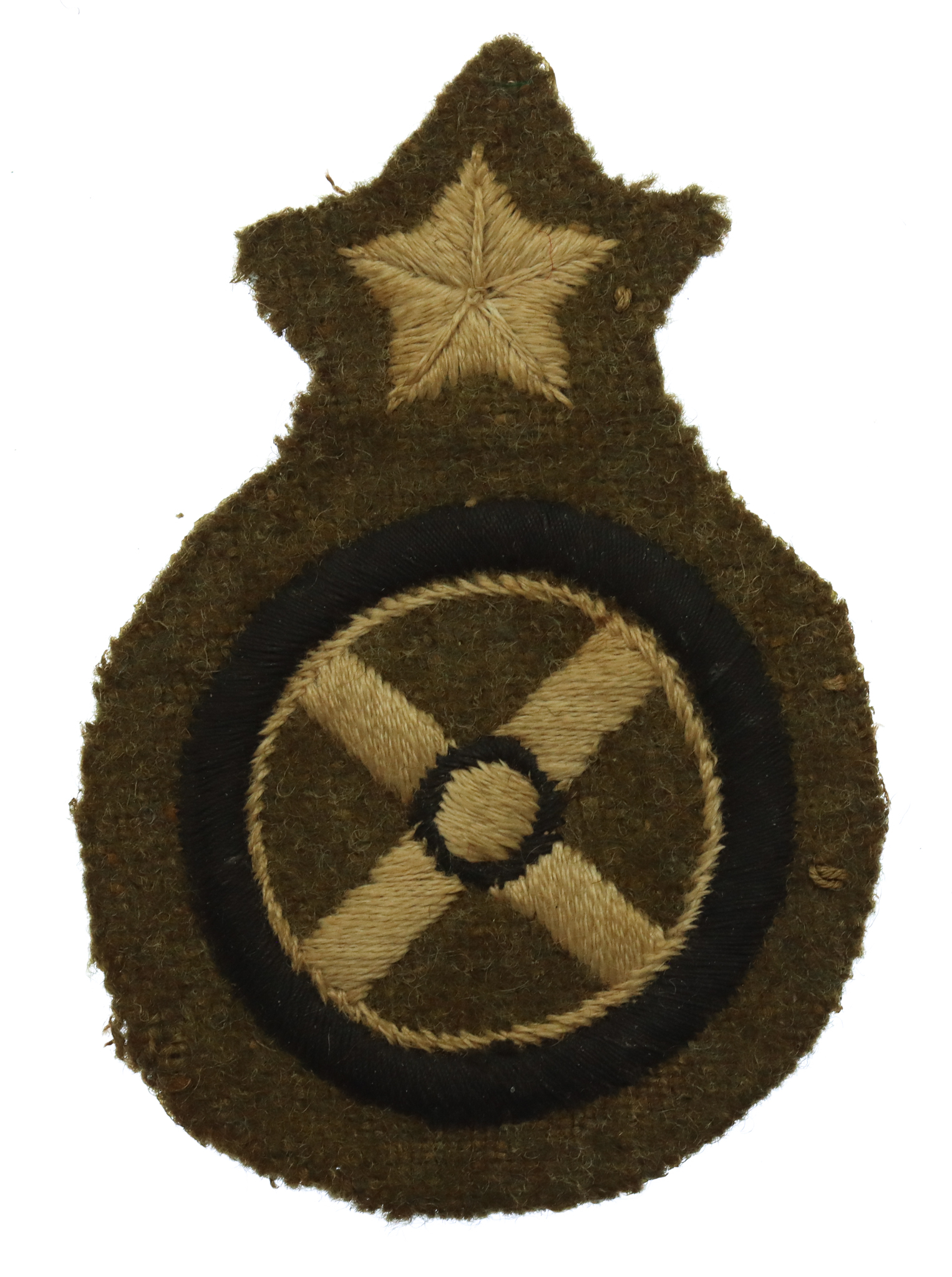 British Army Skilled Driver Cloth Proficiency Arm Badge