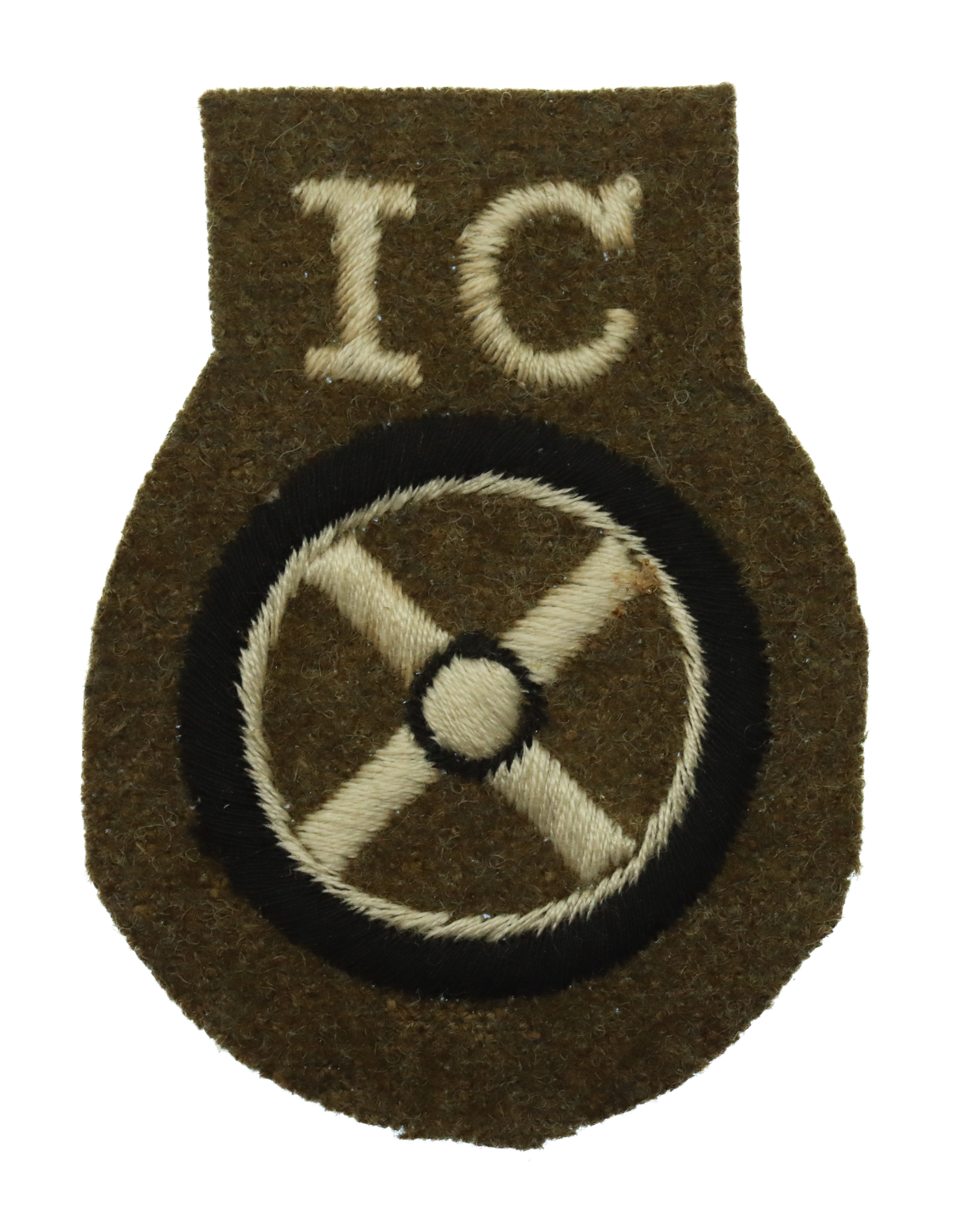 British Army Skilled Driver Internal Combustion (I.C.) Cloth Proficiency Arm Badge