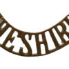 Cheshire Regiment (CHESHIRE) Shoulder Title