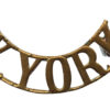 West Yorkshire Regiment (W.YORK) Shoulder Title