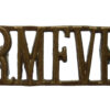 Royal Marines Forces Volunteer Reserve (R.M.F.V.R.) Shoulder Title