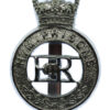 H.M. Prison Service Cap Badge - Queen's Crown