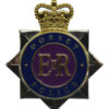 Dorset Police Enamelled Cap Badge - Queen's Crown