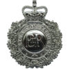 Devon Constabulary Wreath Helmet Plate - Queen's Crown