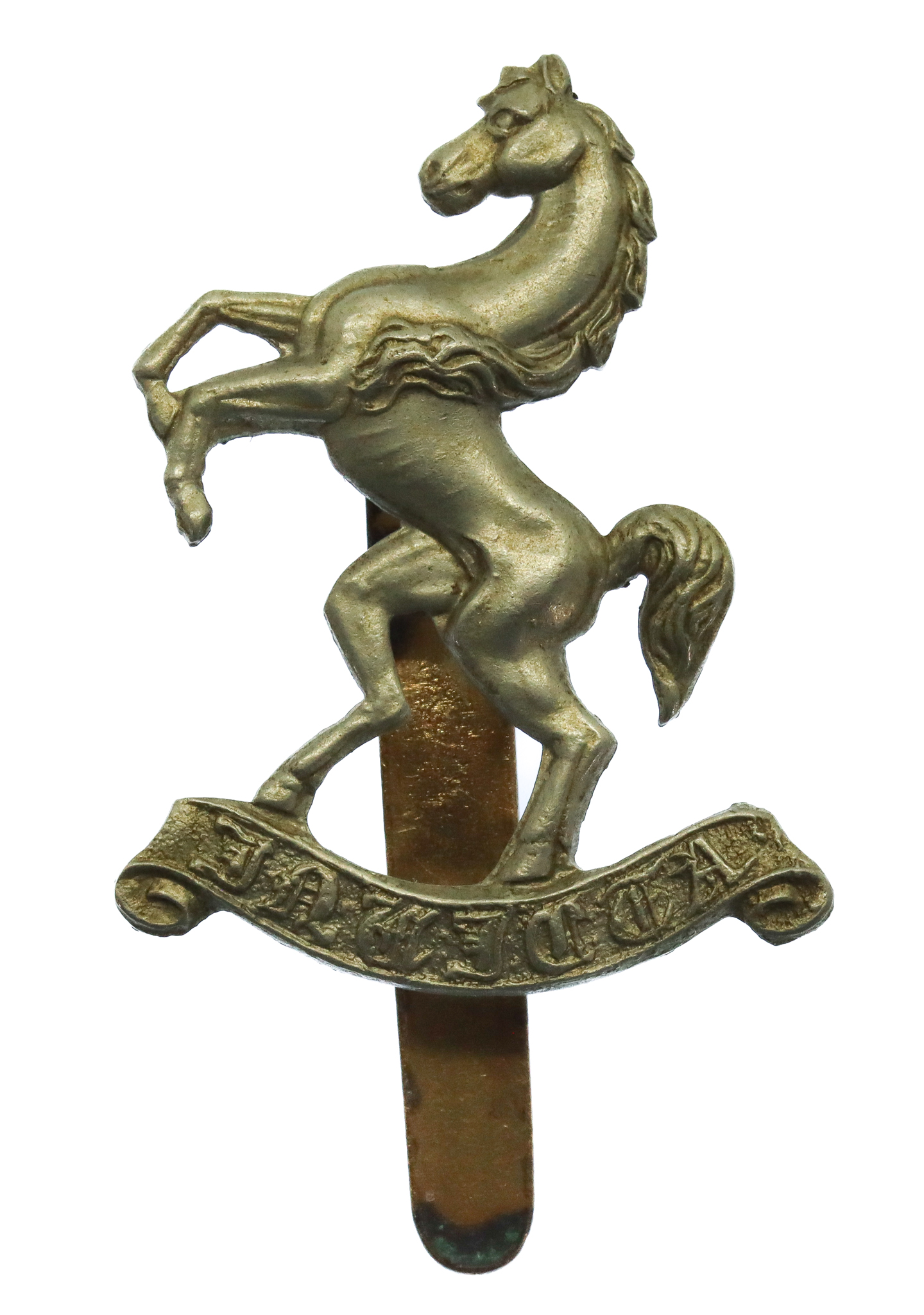 Kent Constabulary White Metal Cap/Kepi Badge