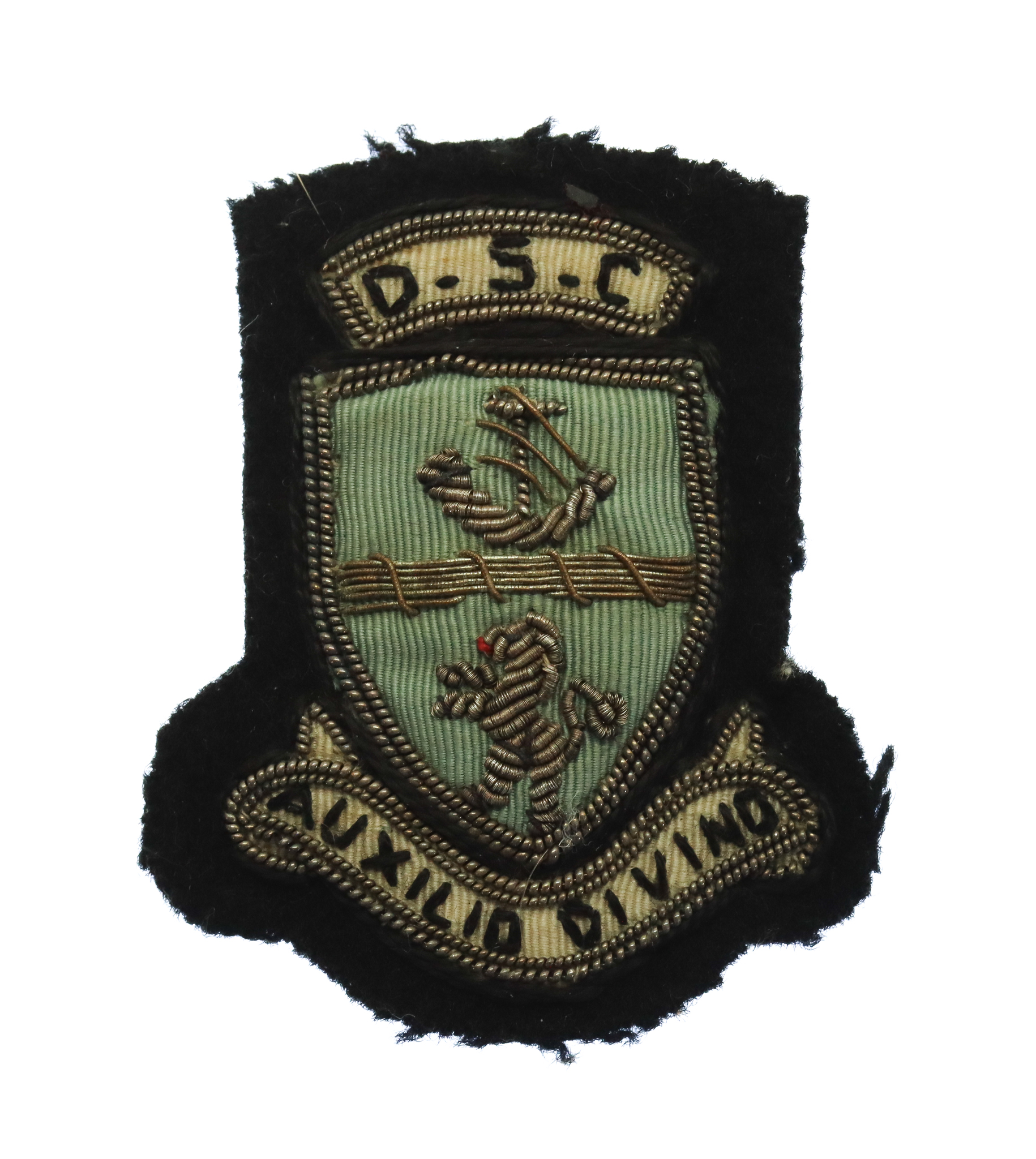 Devon Special Constabulary Senior Officer's Bullion Cap Badge