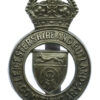 Leicestershire and Rutland Constabulary Cap Badge - King's Crown