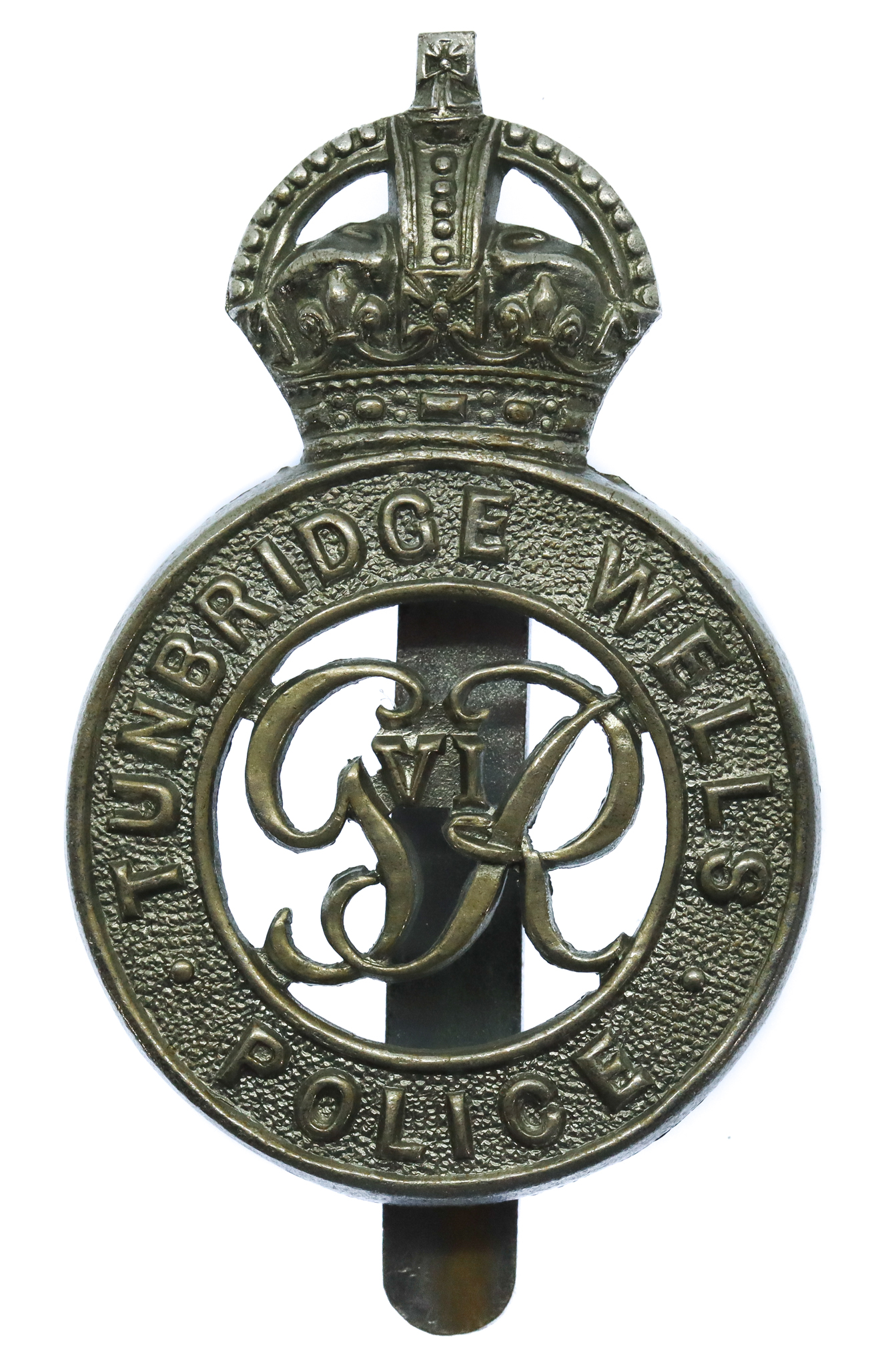 George VI Tunbridge Wells Borough Police Cap Badge