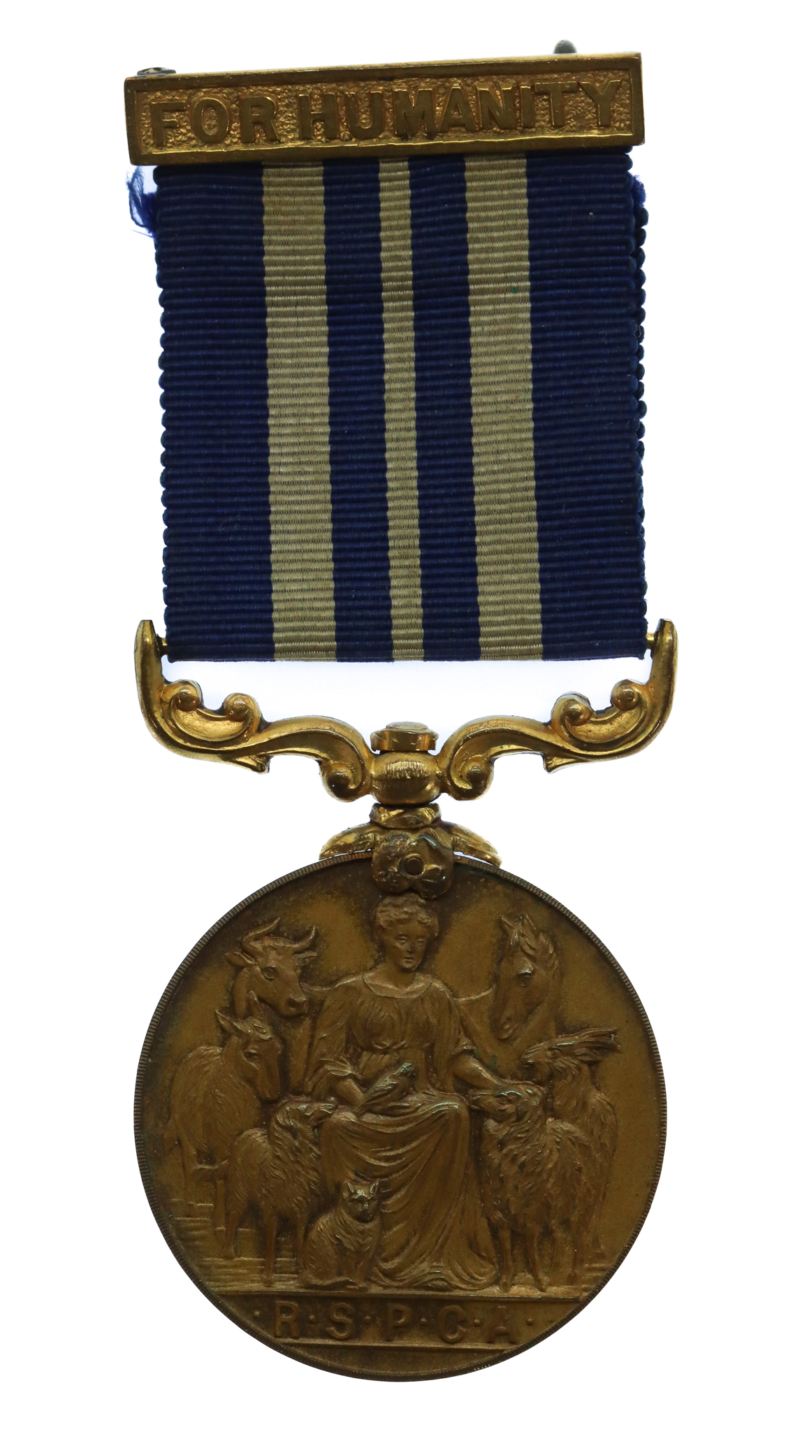 RSPCA Bronze Medal for Animal Life Saving - Herbert Ellis 1932