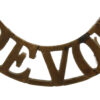 Devonshire Regiment (DEVON) Shoulder Title