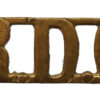 Royal Defence Corps (R.D.C.) Shoulder Title