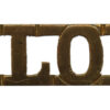 Duke of Lancaster's Own Yeomanry (DLOY) Officer's Shoulder Title
