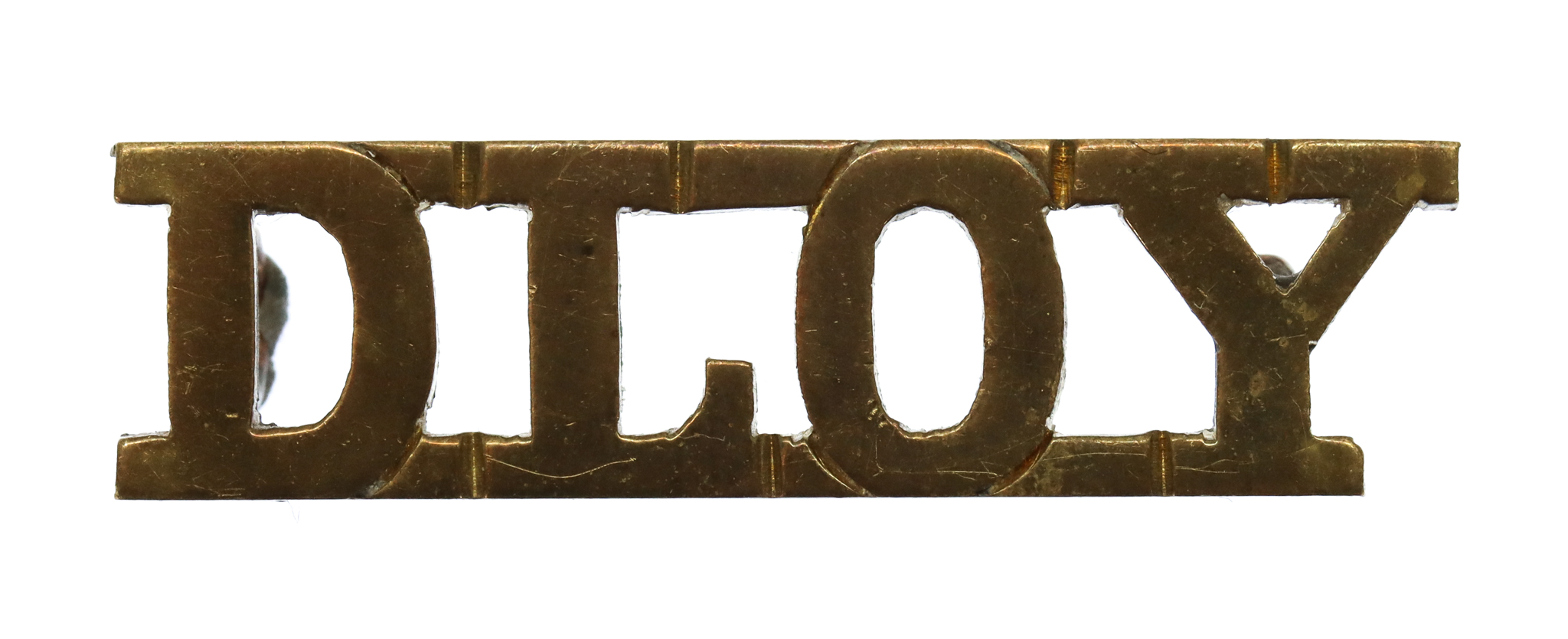 Duke of Lancaster's Own Yeomanry (DLOY) Officer's Shoulder Title