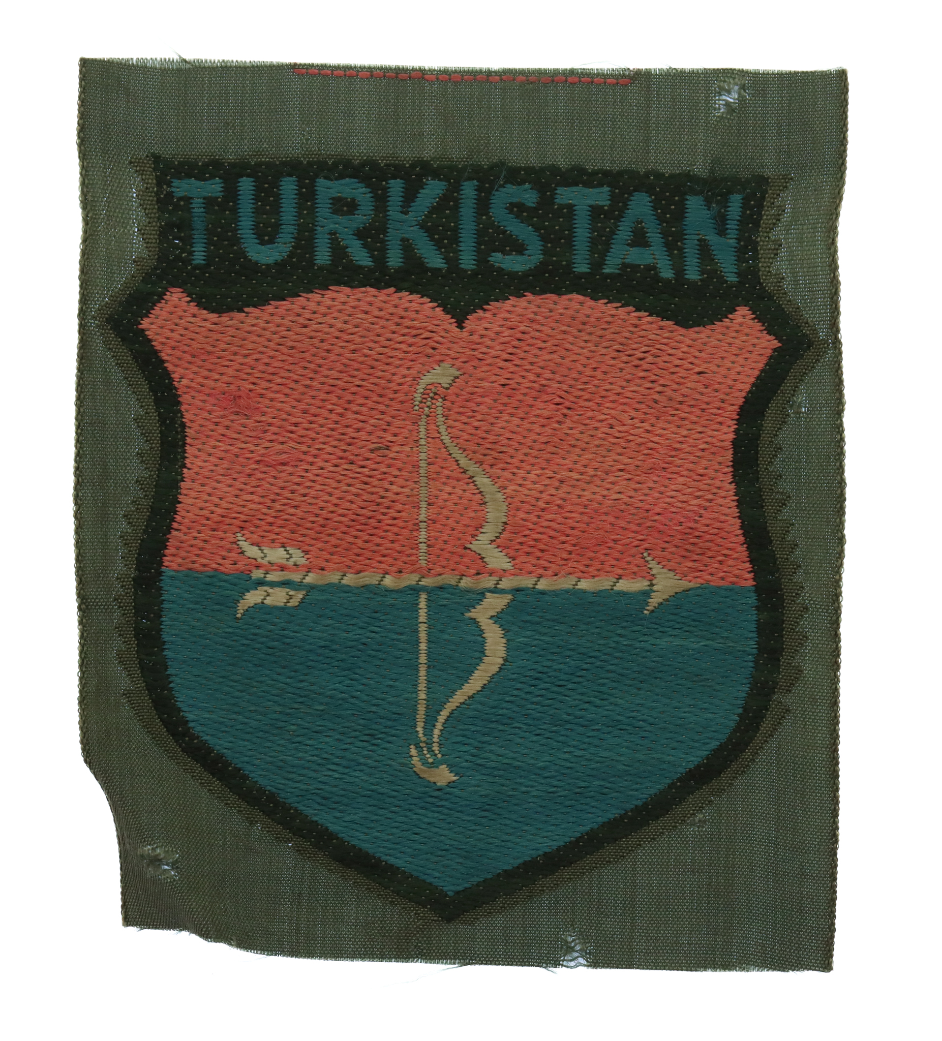 Germany WW2 Turkistan Volunteers Arm Shield