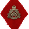 Hong Kong Regiment Officer's Small Silver Mess Dress Cap Badge (Post 1946)