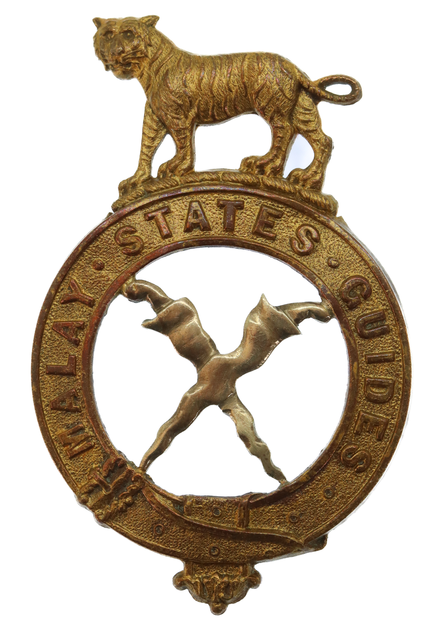 Malay States Guides Pagri Badge (c.1902-1907)