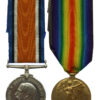 WW1 British War & Victory Medal Pair - Pte. A. Mercer, Manchester Regiment
