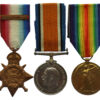 WW1 1914 Mons Star and Bar Medal Trio - Colour Sergeant S.J. Smale, Royal Marine Brigade & Royal Marine Light Infantry