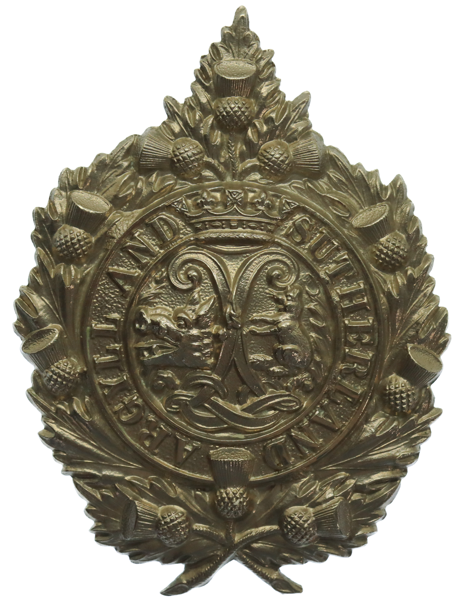 Victorian/Edwardian Argyll & Sutherland Highlanders Cap Badge