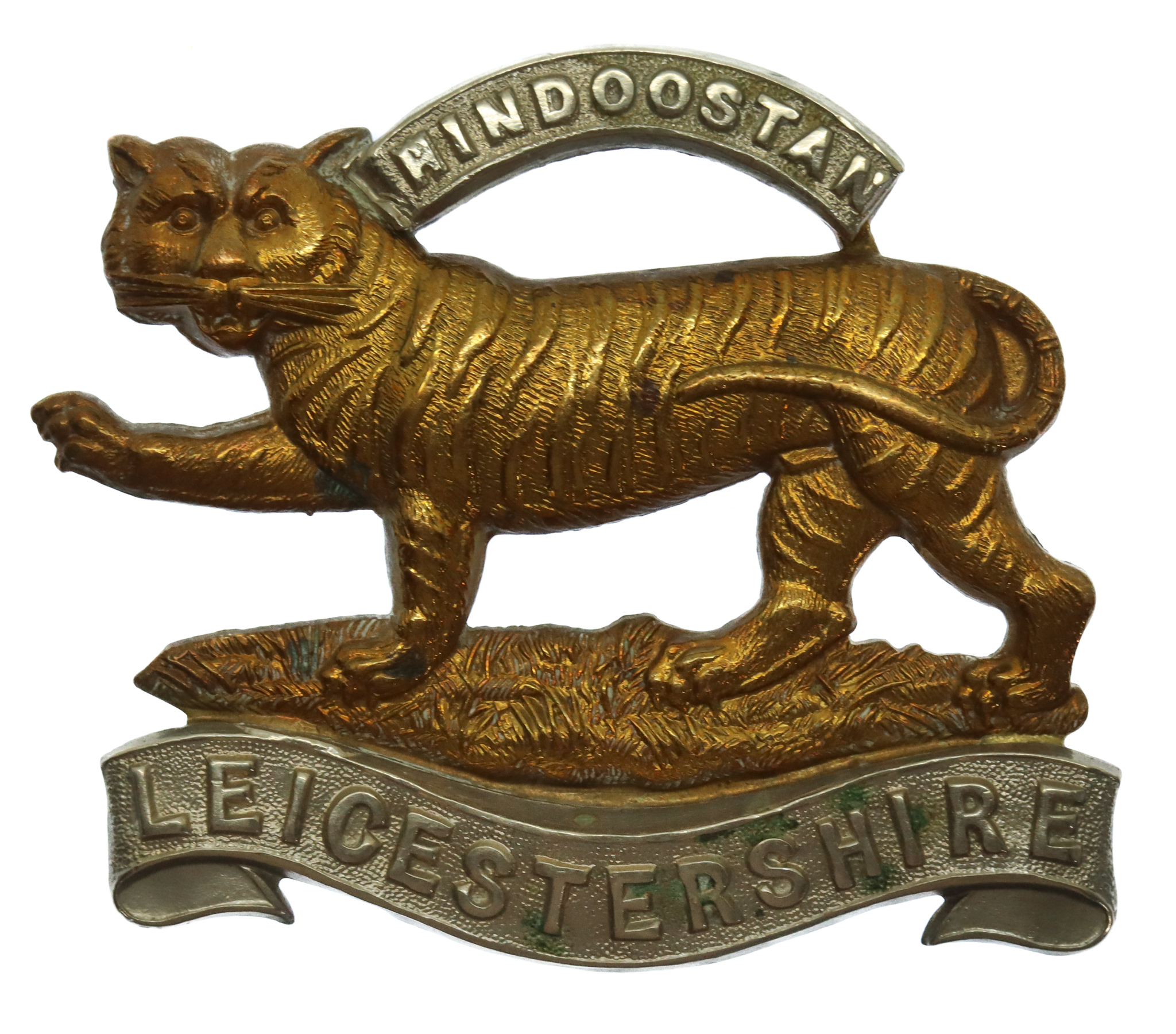 Victorian/Edwardian Leicestershire Regiment Cap Badge