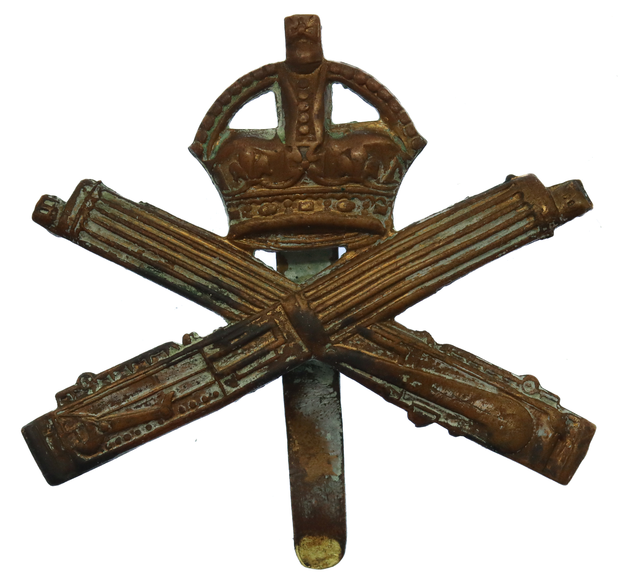 Machine Gun Corps (M.G.C.) Cap Badge