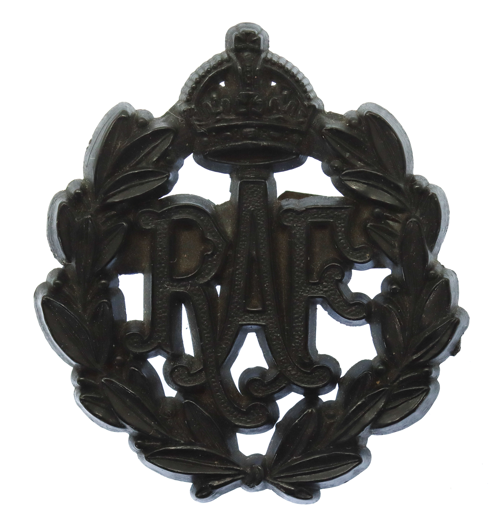 Royal Air Force (R.A.F.) WW2 Plastic Economy Cap Badge 