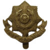 East Yorkshire Regiment WW1 All Brass Economy Cap Badge