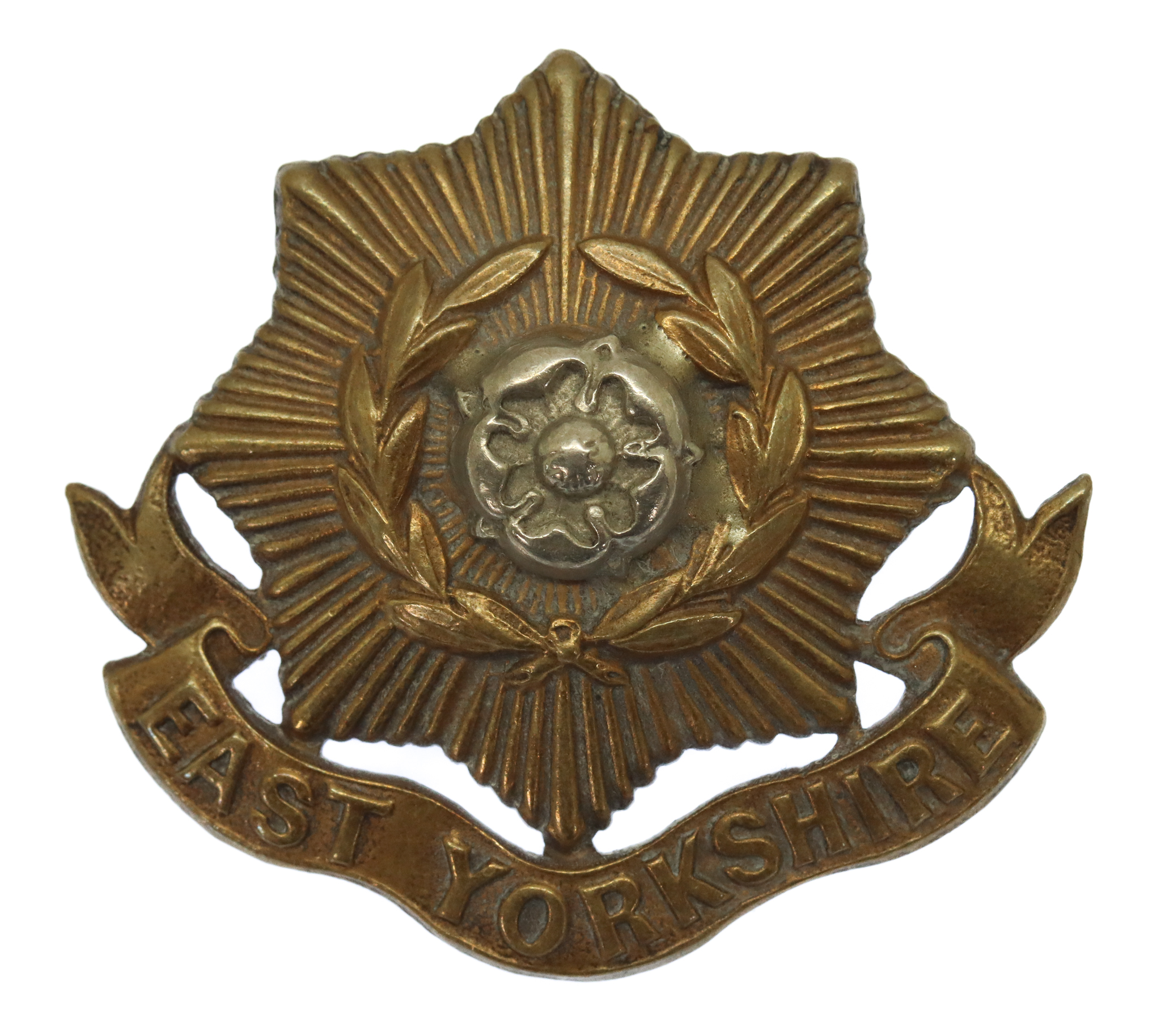 Victorian/Edwardian East Yorkshire Regiment Cap Badge