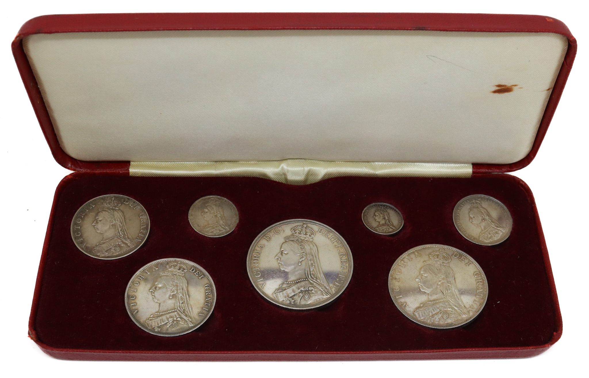 1887 Victoria Jubilee Silver Specimen Coin Set