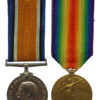 WW1 British War & Victory Medal Pair - Pte. S.A. Smith, Middlesex Regiment