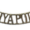 Kenya Police (KENYA POLICE) Chrome Shoulder Title