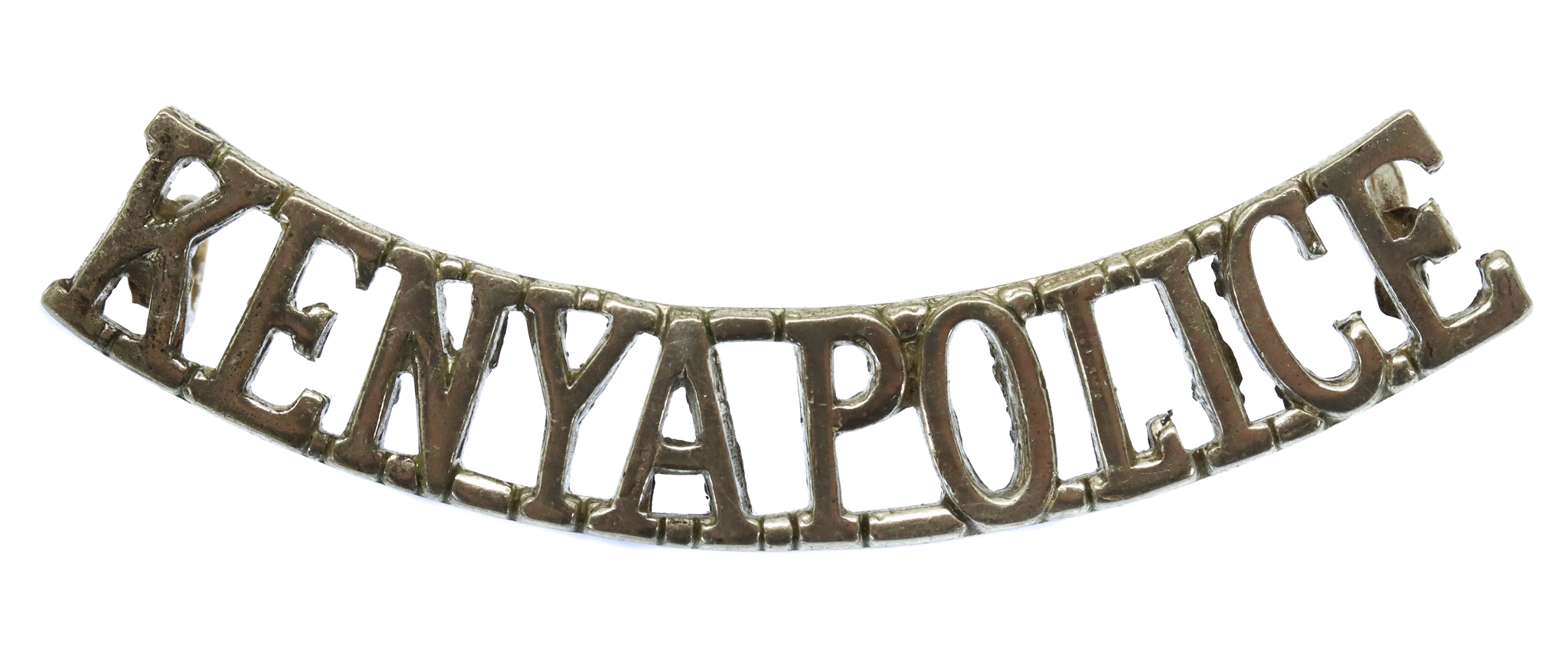 Kenya Police (KENYA POLICE) Chrome Shoulder Title