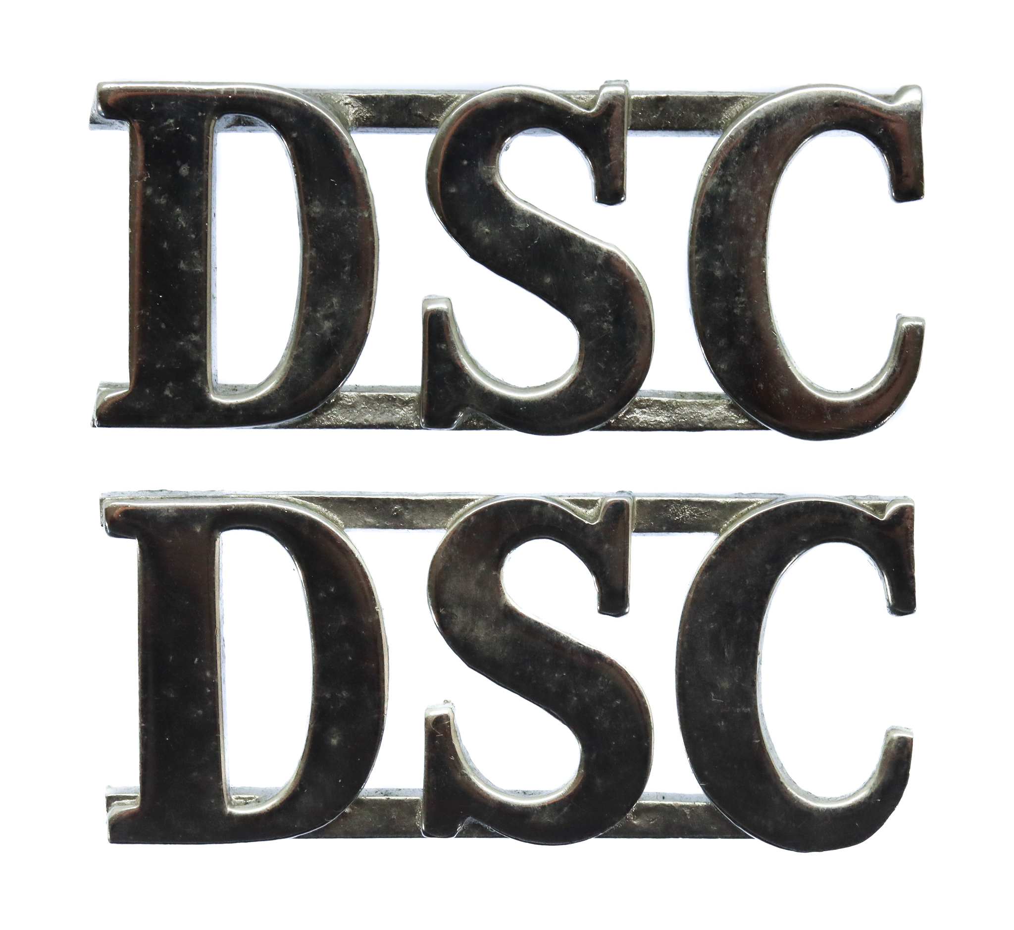 Pair of Devon Special Constabulary (D.S.C.) Shoulder Titles