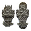 Pair of West Midlands Police Collar Badges