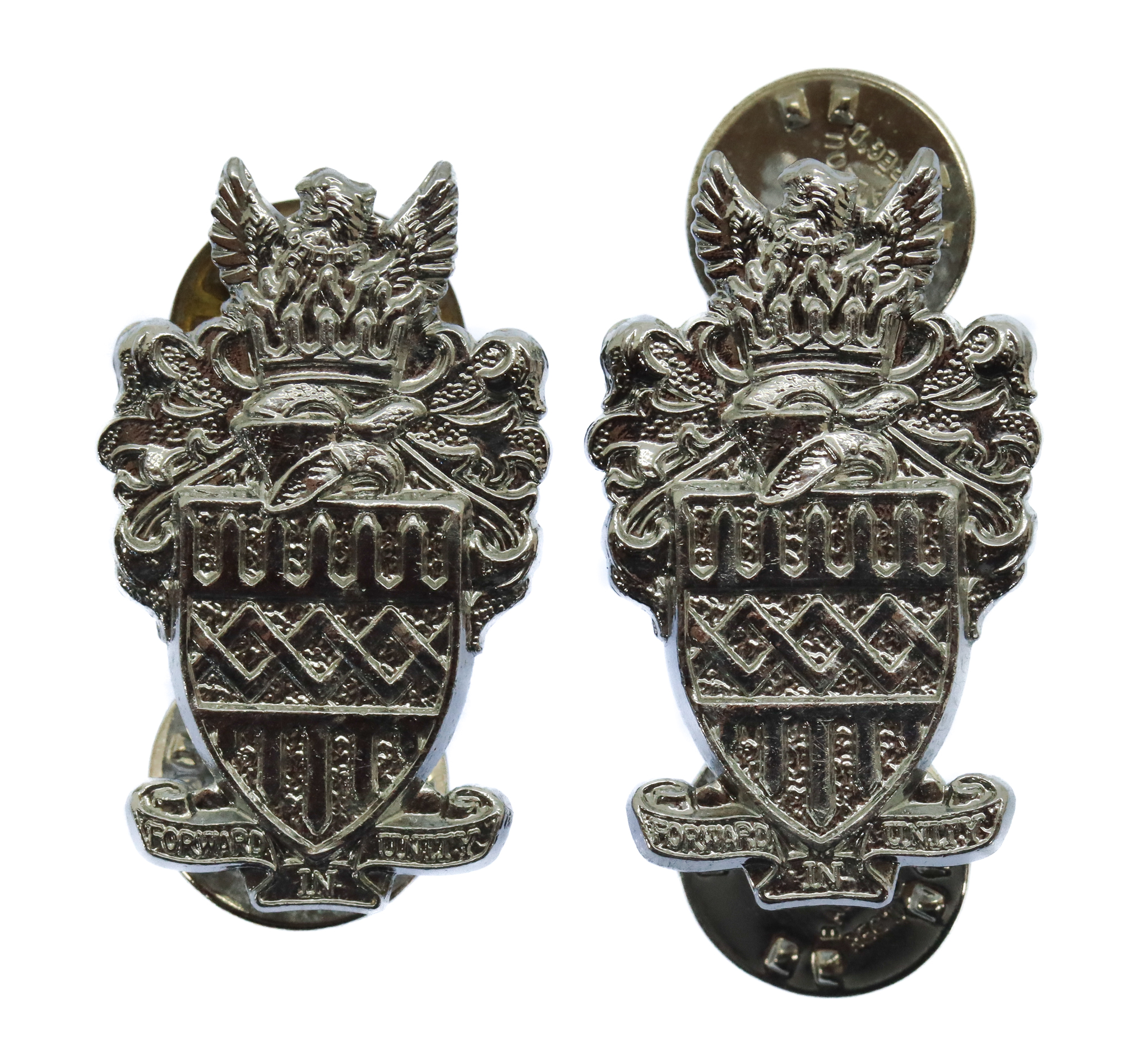 Pair of West Midlands Police Collar Badges