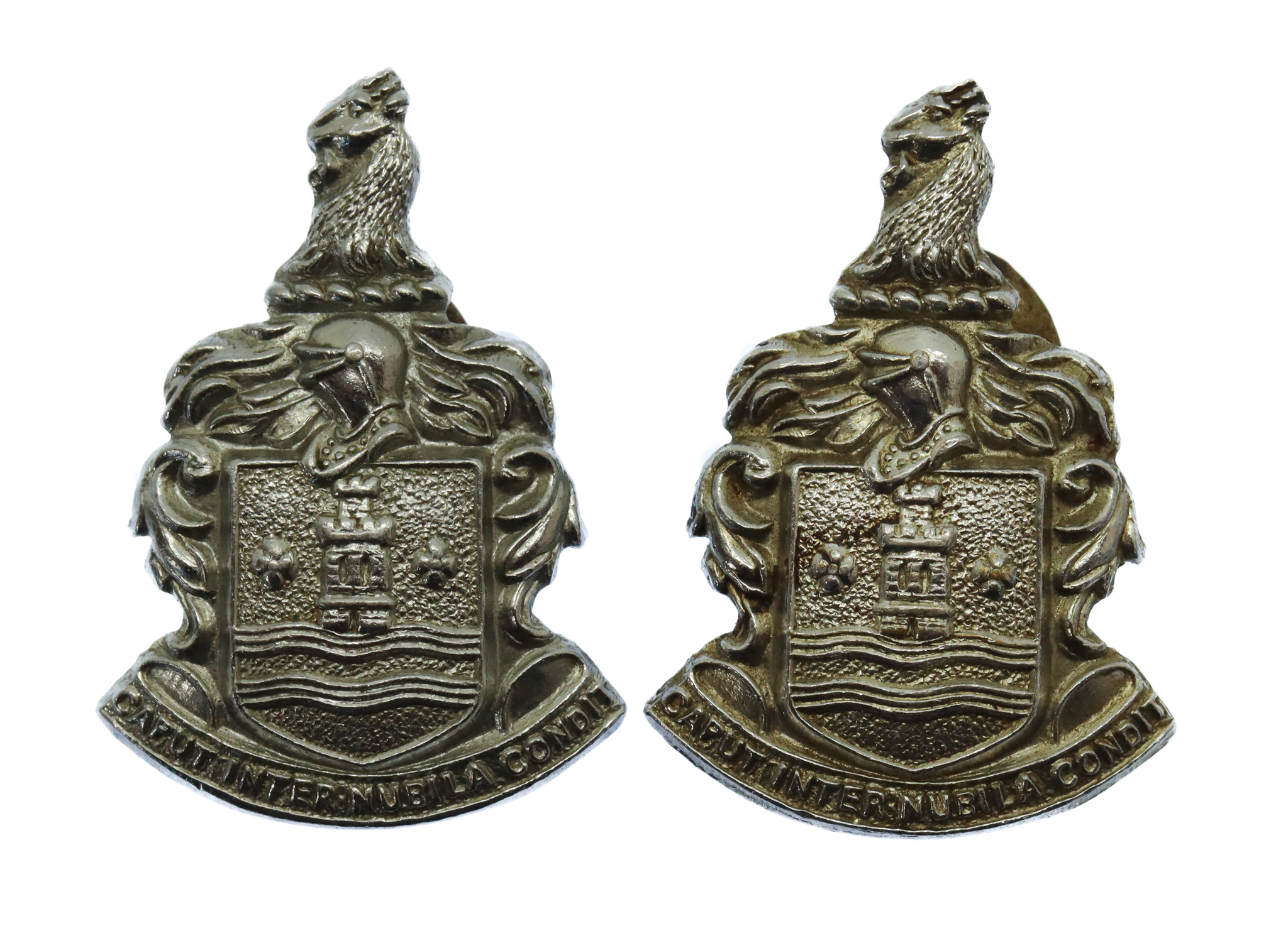 Pair of Gateshead Borough Police Collar Badges