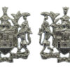 Pair of Wigan Borough Police Collar Badges